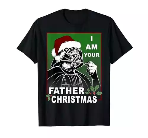 Star Wars I Am Your Father Christmas Graphic T-Shirt T-Shirt