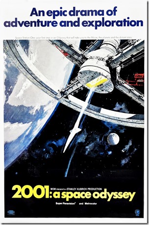 2001 A Space Odyssey (1968) poster by Robert McCall