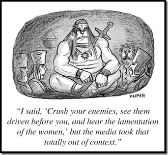 Conan cartoon, Peter Kuper, New Yorker 