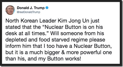 Trump my button works tweet