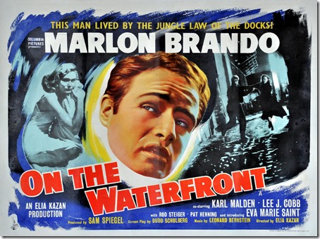 On the Waterfront poster (1954) 