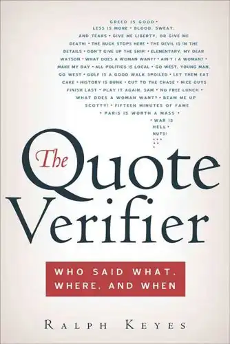 The Quote Verifier: Who Said What, Where, and When